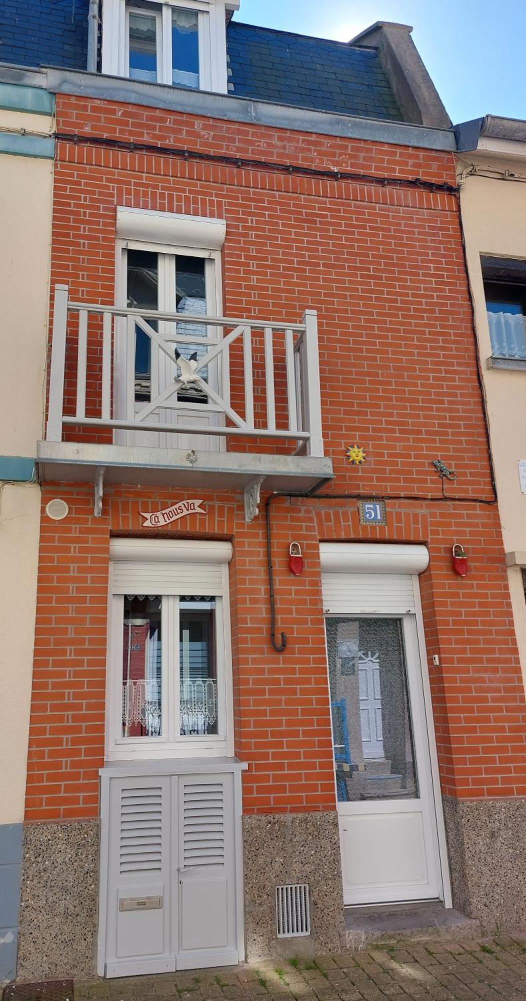 Maison de pêcheur LE TREPORT ça nous va Le Tréport Exterior foto